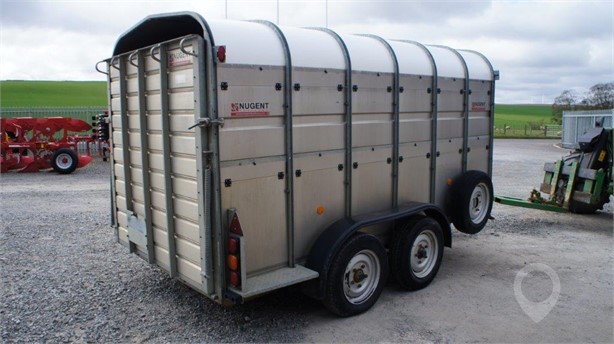 2017 NUGENT ENGINEERING 3.66 m x 182.88 cm Used Livestock Trailers for sale