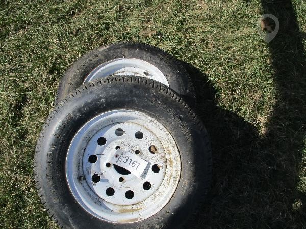 13 INCH TRAILER WHEELS AND TIRES Used Other auction results