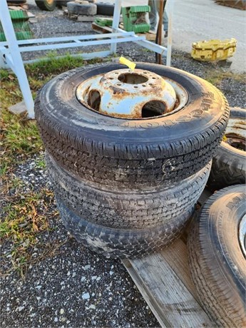 TIRES & RIMS LT215/85R16 Used Tyres Truck / Trailer Components auction results