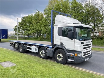 2017 SCANIA P410 Used Dropside Flatbed Trucks for sale