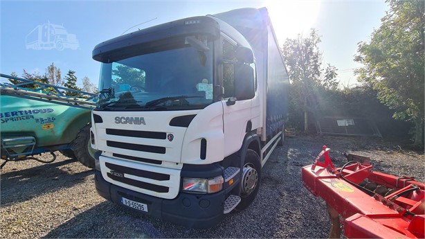 2011 SCANIA P230 Used Curtain Side Trucks for sale