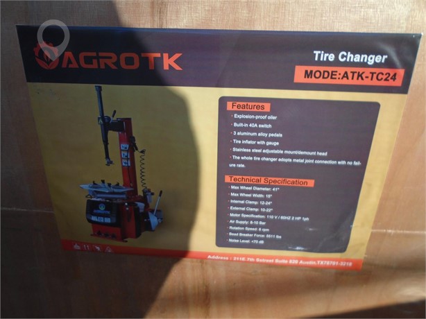 2023 AGROTK ATK-TC24 TIRE CHANGER New Other auction results