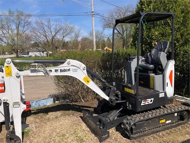 2020 BOBCAT E20Z Used Mini (up to 12,000 lbs) Excavators for rent