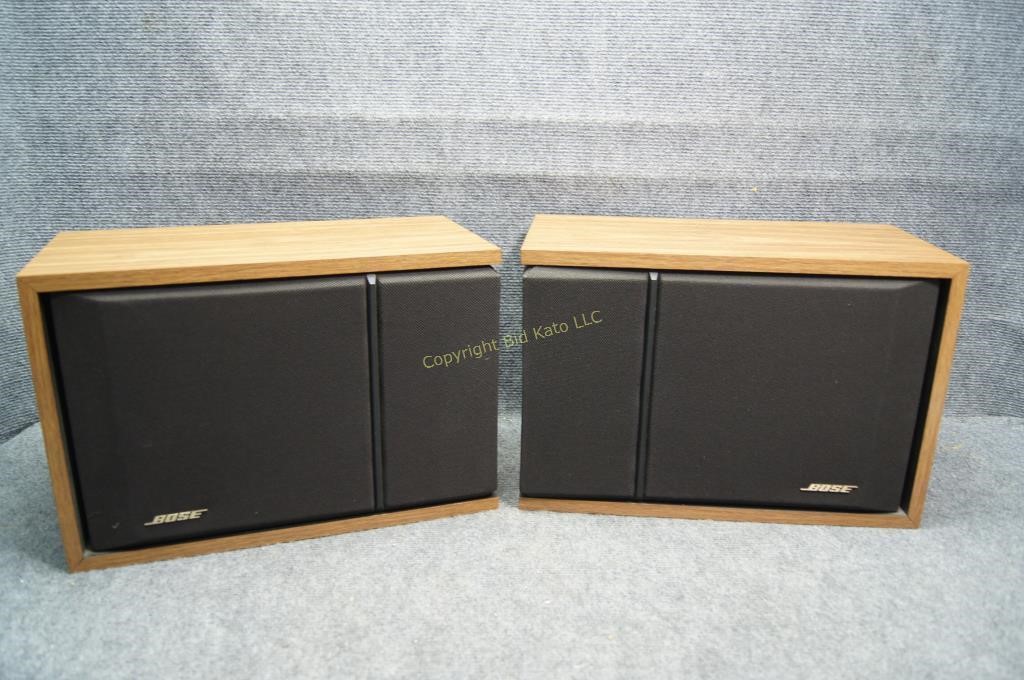 Pair Of Bose 201 Series Iii Bookshelf Speakers Bid Kato