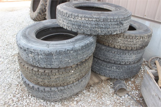 11R22.5 Used Tyres Truck / Trailer Components auction results