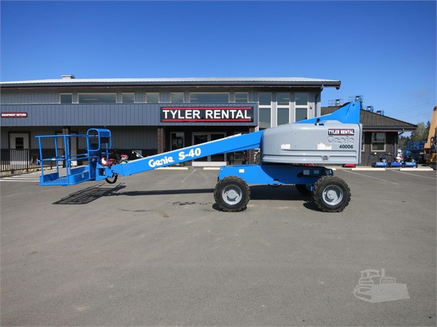 2015 GENIE S40 Used 伸縮ブームリフト for rent