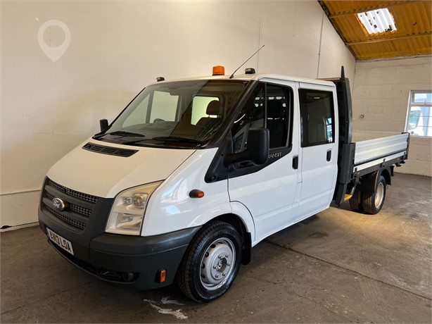 2013 FORD TRANSIT Used Dropside Flatbed Vans for sale