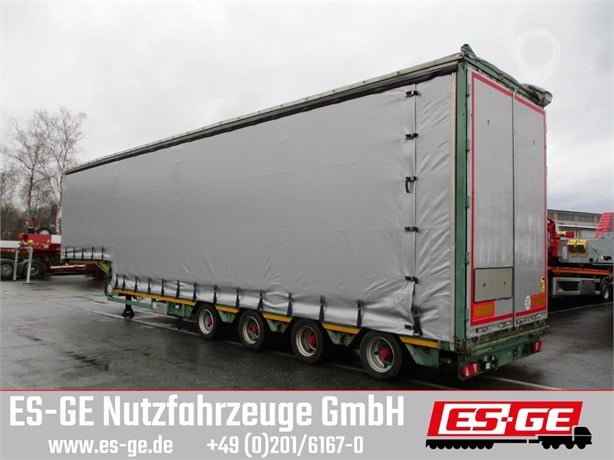 2005 FAYMONVILLE 4-ACHS-SATTELTIEFLADER - PLANE+SPRIEGEL Used Low Loader Trailers for sale