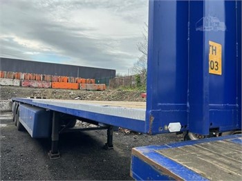 2015 SDC 13.6 m x 250 cm Used Standard Flatbed Trailers for sale