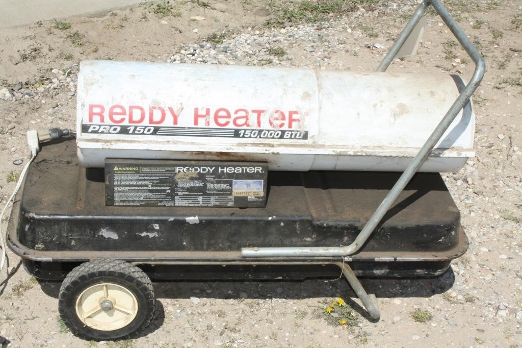 Reddy Heater PRO150, 150,000 BTU Leist Auctioneers