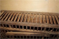 Vintage Wooden Chicken Crate H K Keller
