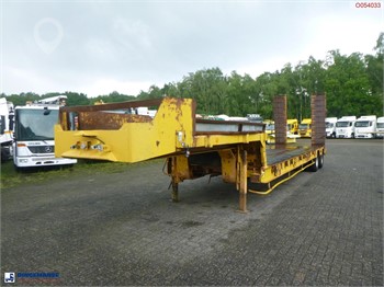 1982 ACTM 2-AXLE SEMI-LOWBED TRAILER 32T + RAMPS Used Low Loader Trailers for sale