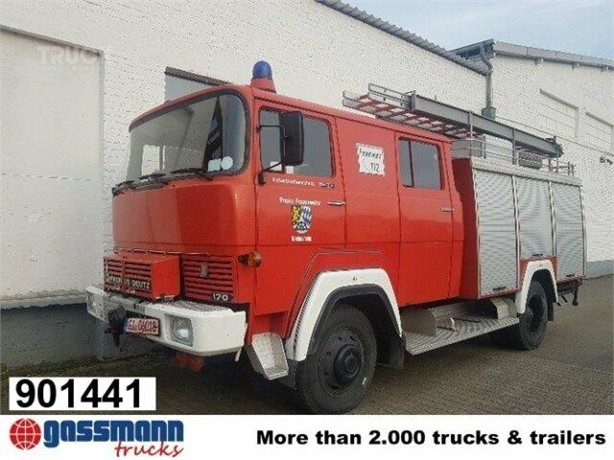 1981 MAGIRUS DEUTZ 170D11 Used Feuerwehrwagen zum verkauf