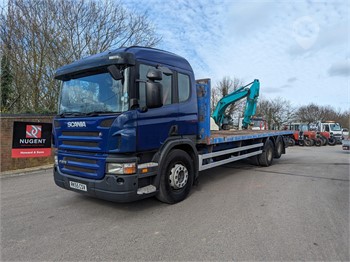 2005 SCANIA P270 Used Dropside Flatbed Trucks for sale