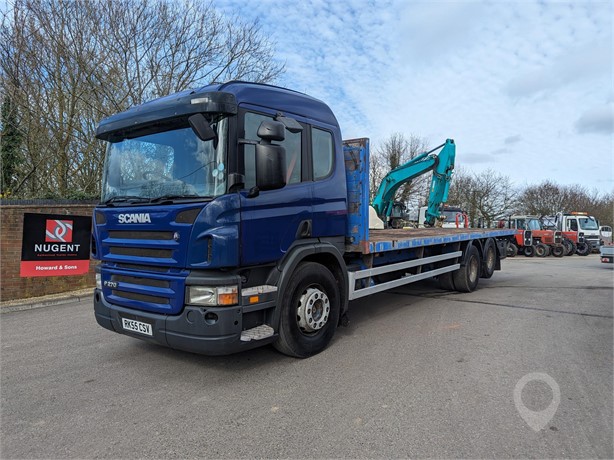 2005 SCANIA P270 Used Dropside Flatbed Trucks for sale