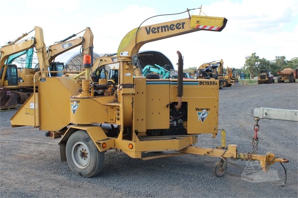 1998 VERMEER BC1250A Used Towable Wood Chippers for sale