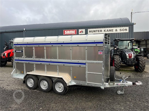 2024 INDESPENSION 14X6X6 TRI-AXLE New Livestock Trailers for sale
