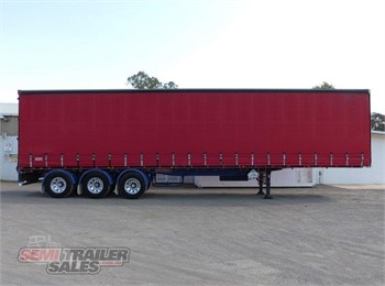 2007 BARKER 22 PALLET CURTAINSIDER - RENTAL Used Curtain Side / Roll Tarp Trailers for hire