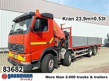 Used Volvo FH 540 6x4 w/ plow rig, Truck Truck crane for sale in
