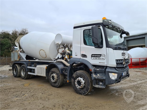 2018 MERCEDES-BENZ AROCS 3240 Used Concrete Trucks for sale