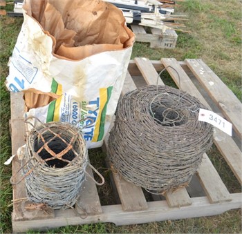 BARBWIRE & TWINE Used Fencing Building Supplies auction results