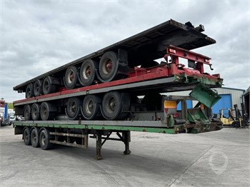 2005 SDC STACK OF 5 FLATS Used Dropside Flatbed Trailers for sale