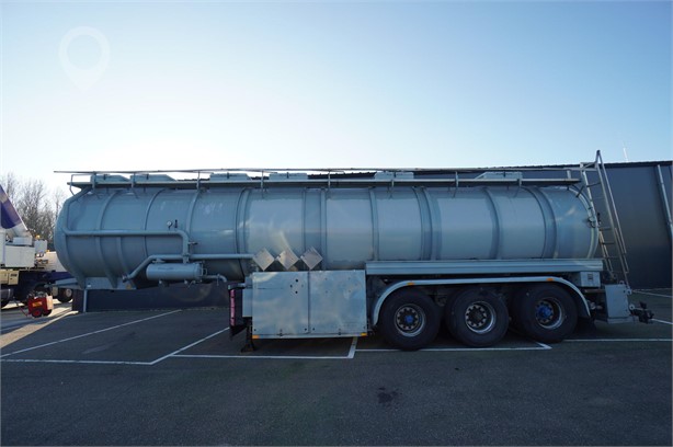 1991 DIJKSTRA 3 AXLE VACUUM TANK TRAILER 36 M3 Used Other Tanker Trailers for sale
