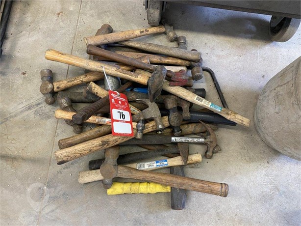 ASSORTED HAMMERS Used Hand Tools Tools/Hand held items auction results