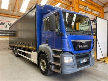 2014 MAN TGS 18.400 Used Curtain Side Trucks for sale