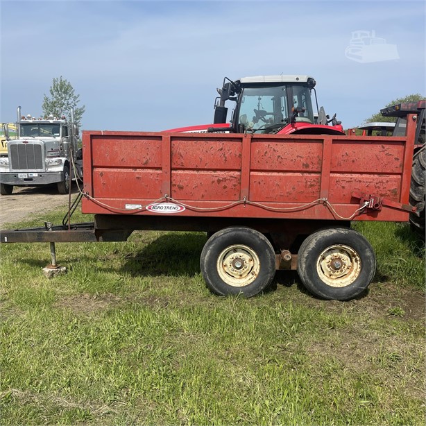 1990 AGRO TREND AT08DT Used Material Handling Trailers for sale