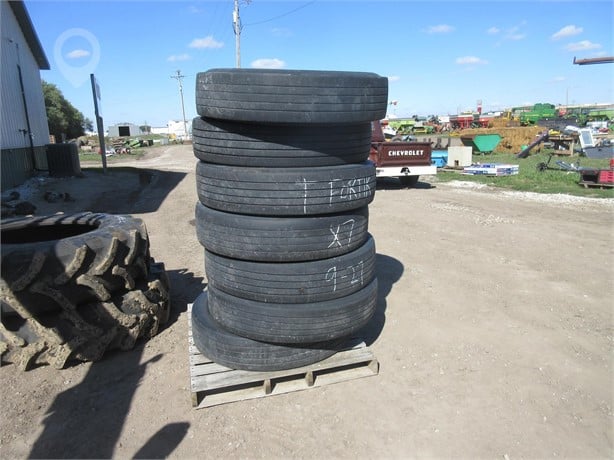 TRUCK TIRES 11R24.5 Used Tyres Truck / Trailer Components auction results