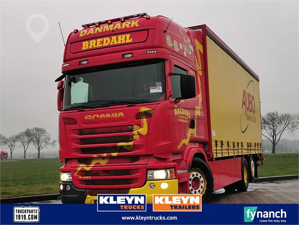 2013 SCANIA R450 Used Curtain Side Trucks for sale
