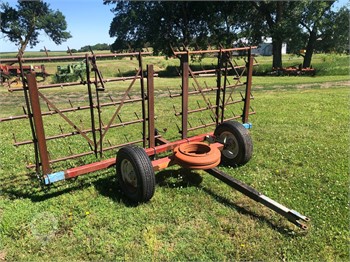 2 SECTION HARROW CART ON WHEELS Used Other auction results