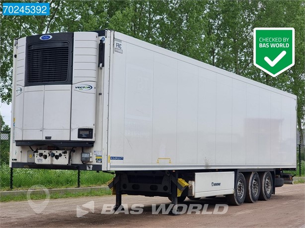 2019 KRONE CARRIER VECTOR 1500 3 AXLES 2X LIFTACHSE PALETTENK Used Other Refrigerated Trailers for sale