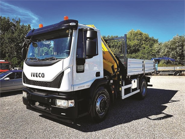 2012 IVECO EUROCARGO 180E25 Used LKW mit Greifer  zum verkauf