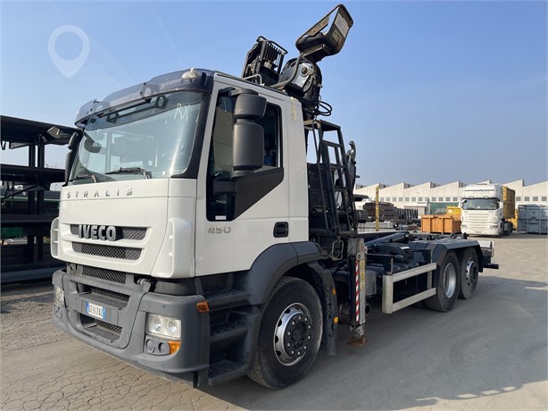 2010 IVECO STRALIS 450 Used Tractor with Crane for sale