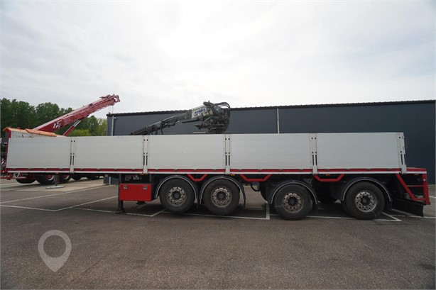 2007 KENNIS 13.49 m x 254 cm Used Dropside Flatbed Trailers for sale