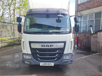 2019 DAF LF170 Gebraucht LKW mit Kofferaufbau zum verkauf