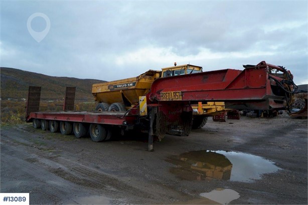 1982 DAMM Annet Used Dropside Flatbed Trailers for sale