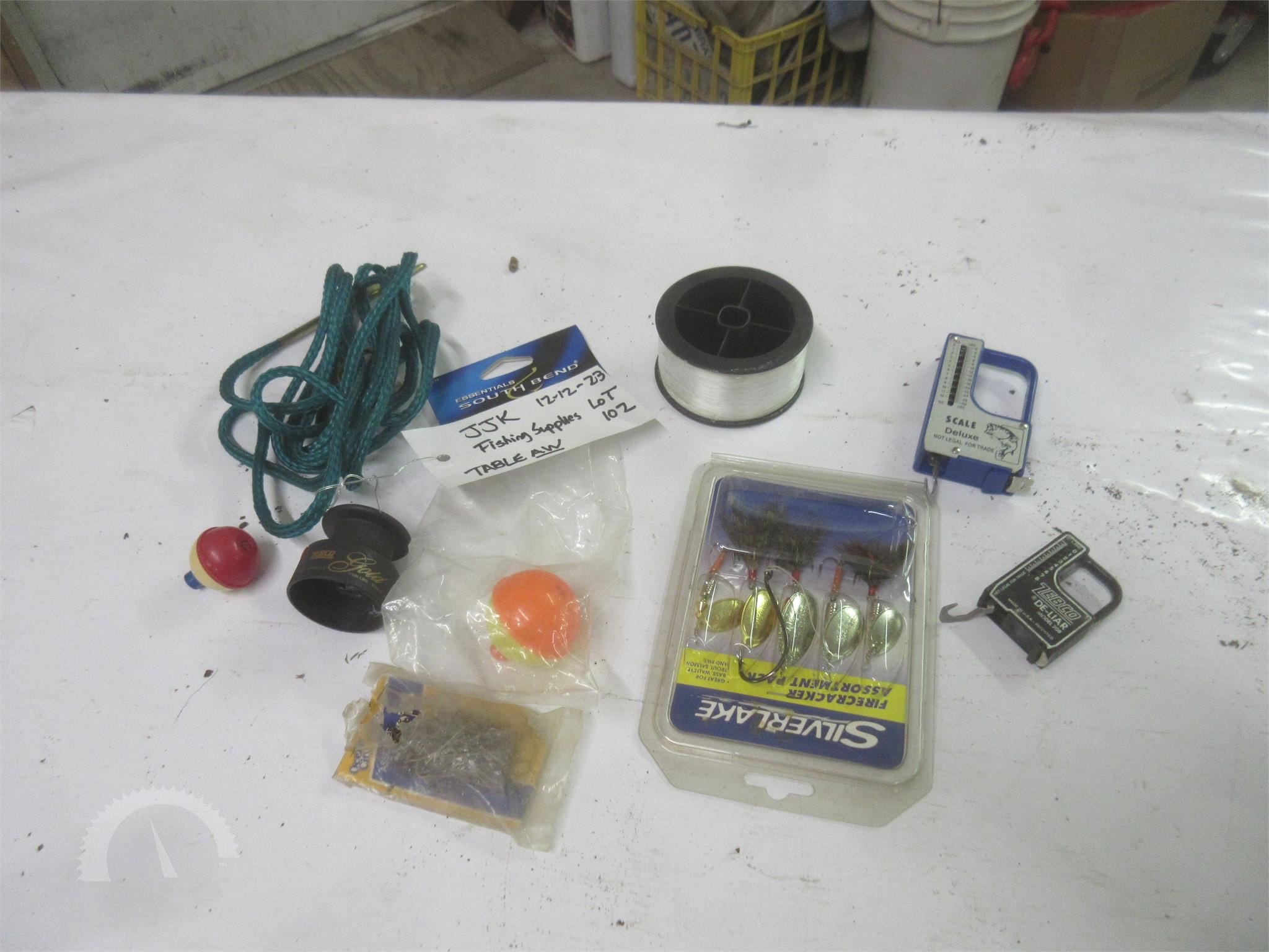 FISHING SUPPLIES GROUPING, Auction Results