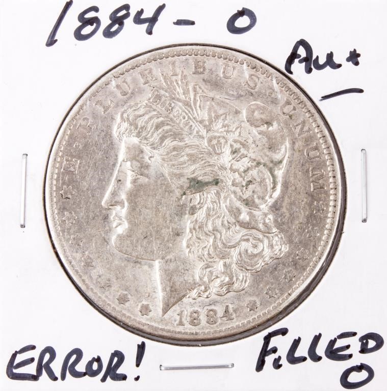 1884 morgan silver dollar new orleans mint value