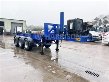 2003 DENNISON TRI AXLE SLIDING TIPPING SKELETAL TRAILER Used Other Trailers for sale