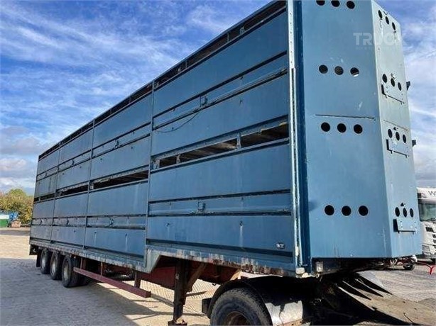 1989 YORK TRAILER Used Vieh- / Tiertransporter Auflieger zum verkauf