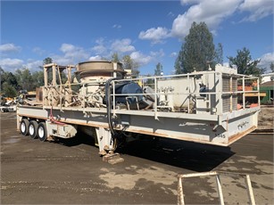 48 x 240 Metso-Nordberg #C130, mobile crushing plant, jaw crusher,  scalper feeder & conveyor for Sale