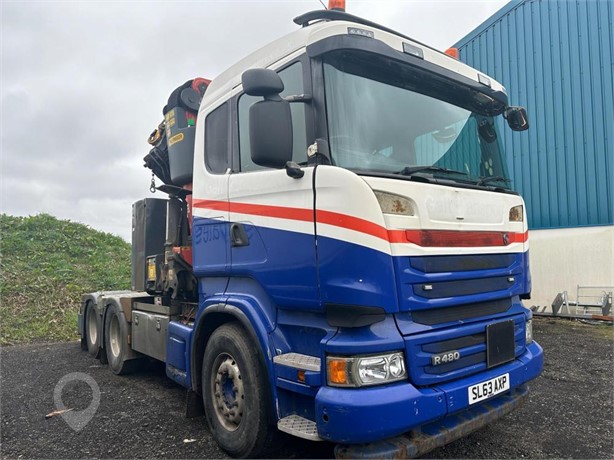 2013 SCANIA R480 Used Tractor with Crane for sale
