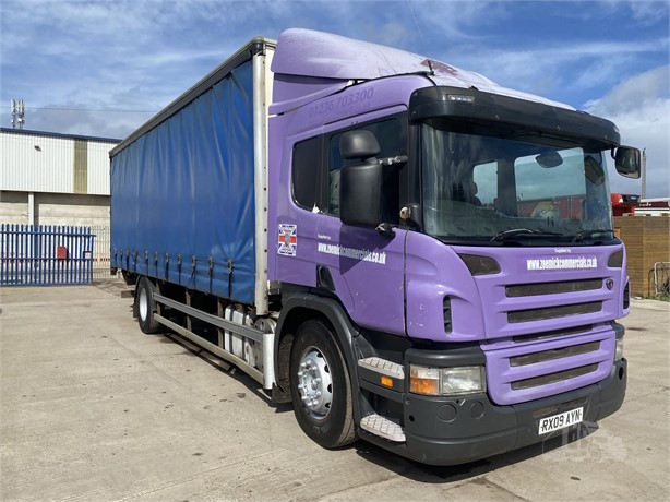 2012 SCANIA P230 Used Curtain Side Trucks for sale