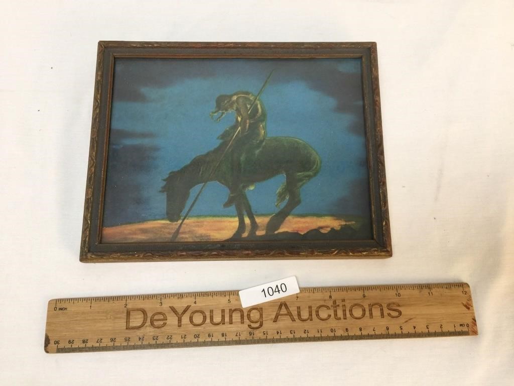Print End Of The Trail Antique Deyoung Auctions