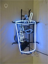 PEPSI LIGHTED SIGN Used Signs Collectibles upcoming auctions