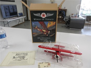 WINGS OF TEXACO 1931 STEARMAN BIPLANE #3 New Other Toys / Hobbies upcoming auctions