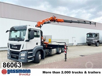 2016 MAN TGS 26.360 Used Dropside Flatbed Trucks for sale
